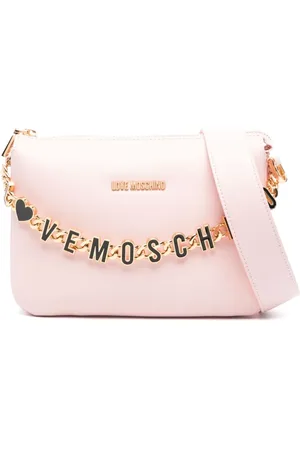 Moschino Chain-link Handle Shoulder Bag