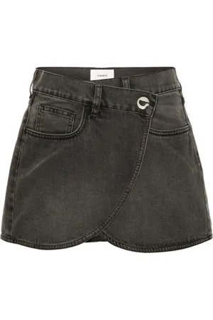 COPERNI Denim Mini Skirt Crossover Style