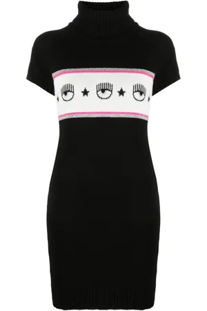 Chiara Ferragni Maxi Logomania Dress