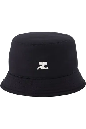 Courrèges Hats, male, , S, Classic Embroidered Cotton Cap