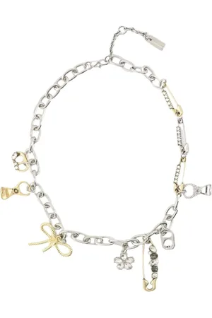 Marc Jacobs Charm Necklace - Grunge Glam Style - Gold