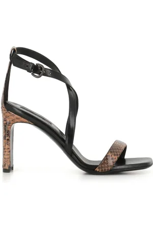 SARTORE Leather Sandals with Buckle