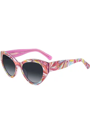 Kate Spade Sunglasses, female, , 55 MM, Pattern /Grey Shaded Sunglasses