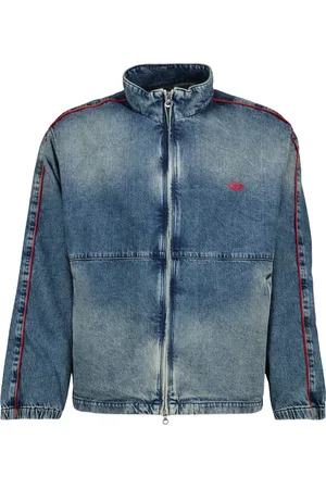 Diesel Denim Jackets, male, , M, Denim Jacket Spring-Summer 2025