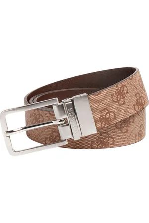 Guess Belts, male, , M, Classic Leather Reversible Belt