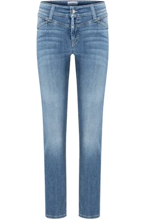 Cambio Slim-fit Jeans, female, , 3XL, Parla Seam Bukser