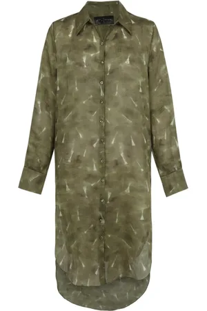 Cortana Long Shirt Pua Print
