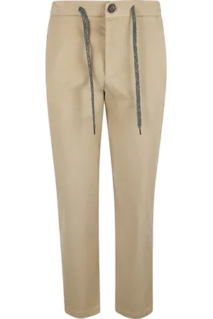 ELEVENTY Cotton Elastane Trousers