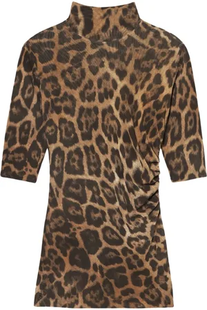 Stella McCartney Blouses, female, , S, Mesh Texture Zip Shirt
