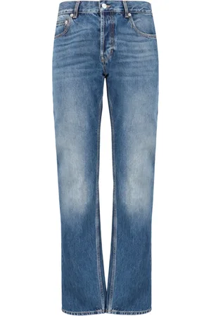 Alexander McQueen Straight Jeans, male, , M, Denim Straight Leg Jeans