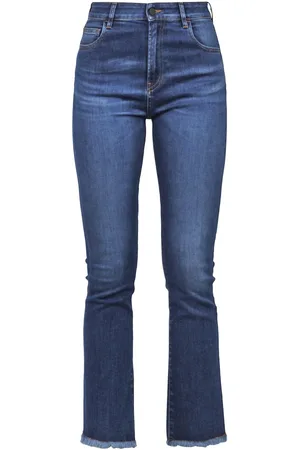 LIVIANA CONTI Cropped Jeans, female, , W28, Cropped Trombetta Jeans