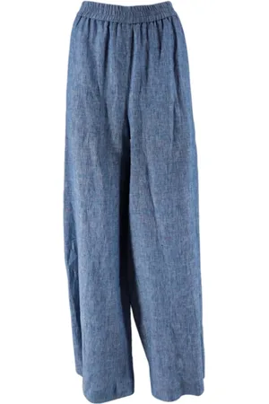 Fabiana Filippi Cropped Linen Trousers