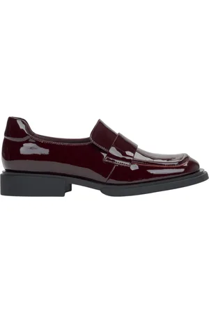 Estro Burgundy Loafers