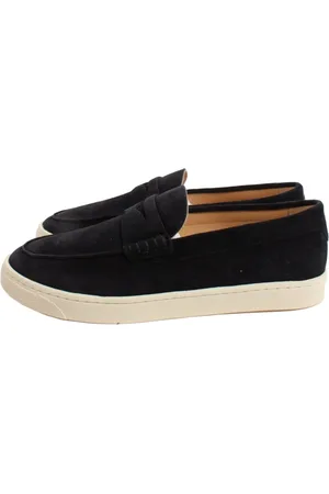 Brunello Cucinelli Loafers, male, , 6 UK, Navy Moccasins