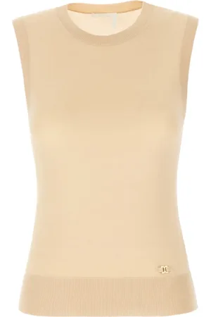 Chloé Sleeveless Tops, female, , XS, Wool Tank Top