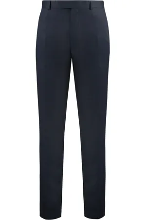 Ermenegildo Zegna Stretch Cotton Chino Trousers with Pockets