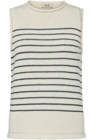 Mos Mosh Cotton Striped Top