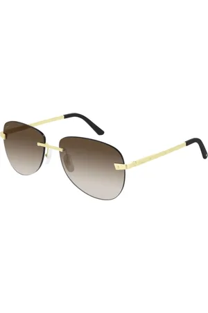 Cartier Sunglasses, unisex, , ONE SIZE, Elegant Rose Gold Watch