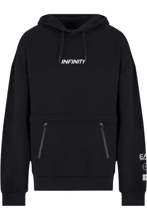 EA7 Hoodies, male, , M, Hooded Sweatshirt Infinity Model
