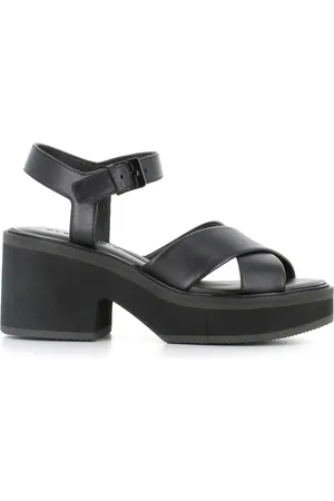 Robert Clergerie Leather Sandal with Ankle Strap