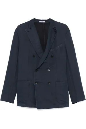 Boglioli Blazers, male, , XL, Double-Breasted Jacket with Pockets