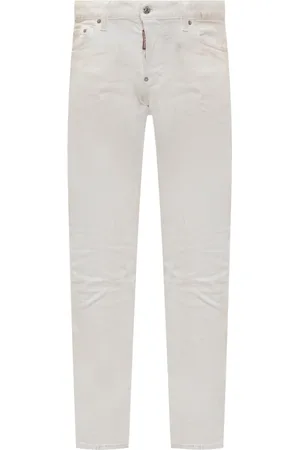 Dsquared2 Slim-fit Jeans, male, , XL, Paint Splatter Straight-Leg Skinny Jeans