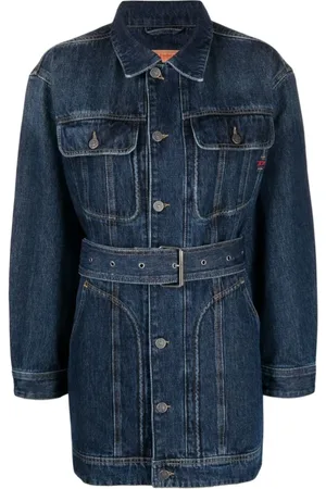Diesel Denim Jackets, female, , M, De-Flaminia Trucker Coat