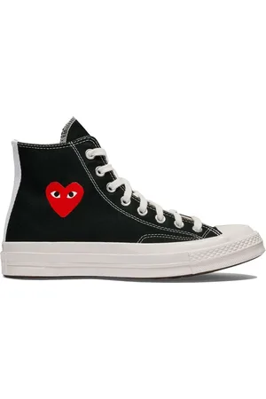 Comme des Garçons Sneakers, male, , 10 UK, Canvas Heart Sneaker