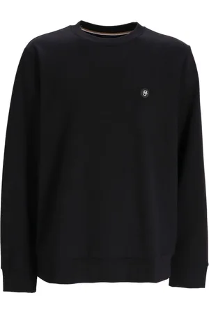 HUGO BOSS Sweatshirts, male, , L, Metallic Logo Crewneck Sweatshirt
