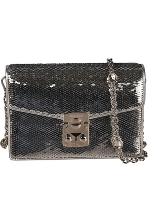 Miu Miu Metallic Flap Chain Shoulder Bag