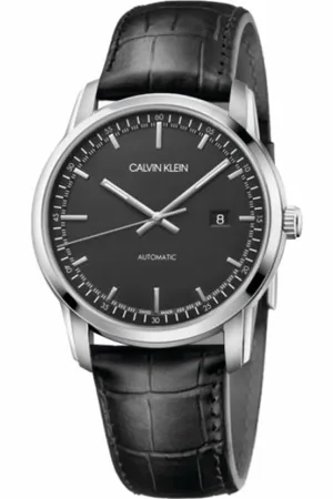 Calvin Klein Watches, female, , ONE SIZE, Automatic Watch with Dial and Leather Strap