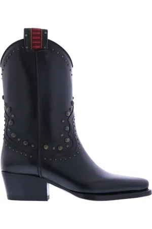 Dsquared2 Cowboy Boots, female, , 4 UK, Flat Boot West Studs