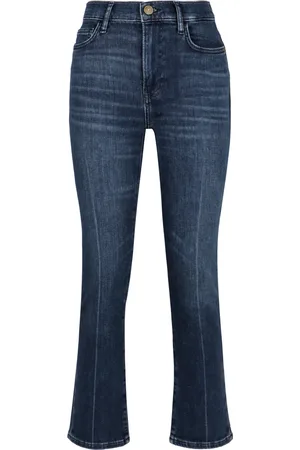 Frame Flared Cotton Jeans