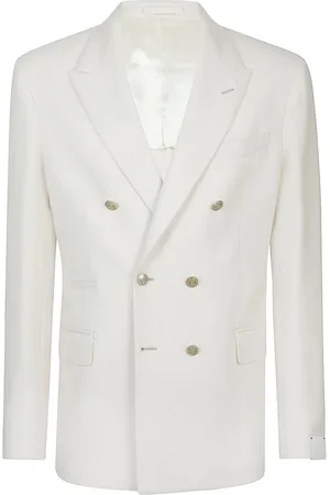 ELEVENTY Blazers, male, , XL, Double-Breasted Cashmere Jacket