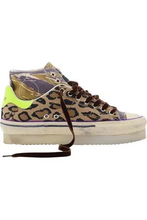 Hidnander Sneakers, female, , 8 UK, Starless High Platform Leopard Canvas
