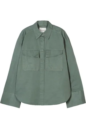 Closed Shirts, female, , S, Fern Flap Pocket Shirt