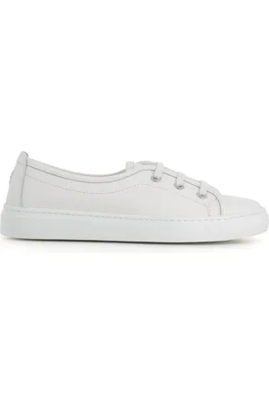 HENDERSON BARACCO Leather Trainers with Round Toe
