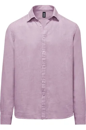 Bomboogie Casual Shirts, male, , 3XL, Linen Shirt Long-sleeved Summer Essential