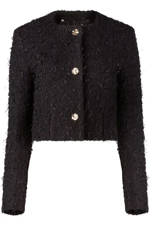 Nina Ricci Round Collar Tweed Jacket