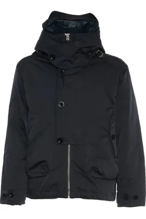 C.P. Company Winter Jackets, male, , L, Grey Hooded Jacket for Men