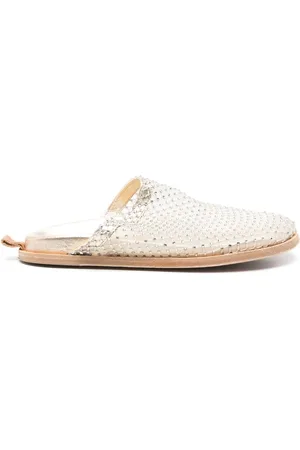 FORTE FORTE Mules, female, , 3 UK, Rhinestone-Embellished Slippers