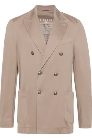 Circolo Blazers, male, , 3XL, Double-Breasted Blazer