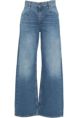 Cycle Wide Leg Low Waist Jeans