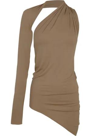 Cortana Asymmetric Cupro Stretch Top