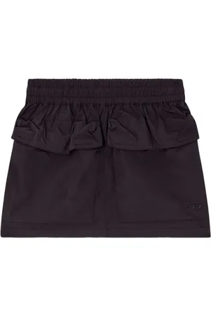 Diesel Short Skirts, female, , 2XS, Cargo Pocket Elasticated Waistband Shorts