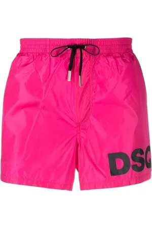 Dsquared2 Beachwear, male, , 2XS, Logo-Print Swim Shorts