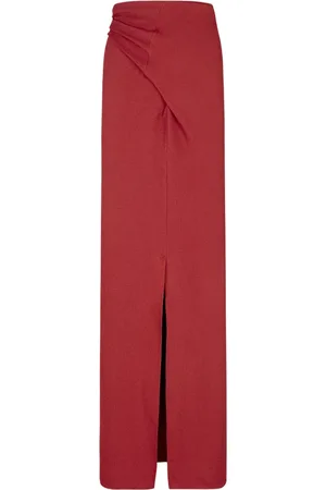 Cortana Wrap Midi Skirt