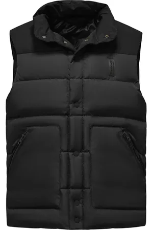 Bomboogie Vests, male, , L, Padded Down Vest with Maxi Pockets