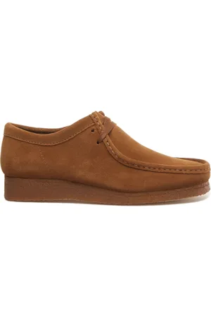 Clarks Laced Shoes, male, , 10 UK, Wallabee Suede Shoes