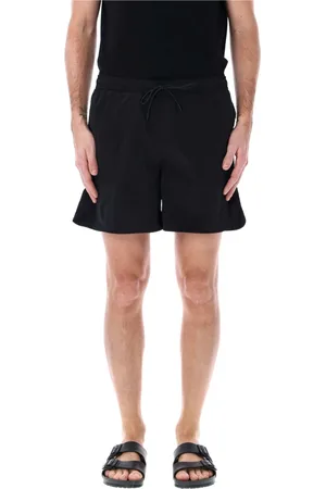 Moncler Beachwear, male, , M, Crinkled Swim Shorts Ss25